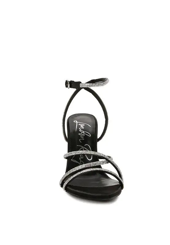 Rhinestone Embellished Stiletto Heels Rieworkes