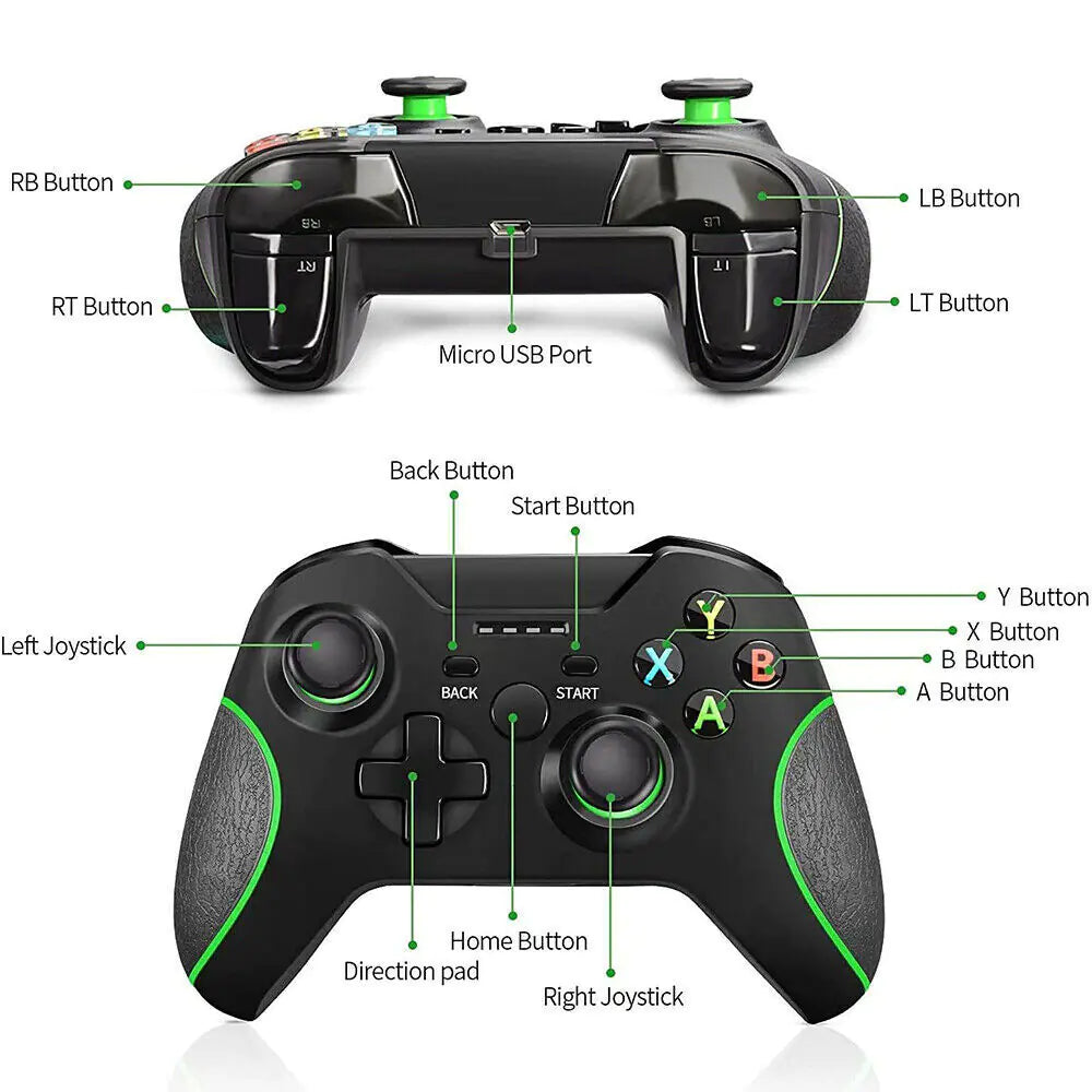 Wireless Controller For Microsoft Xbox One / S / X / E / Windows 7 8 10 PC 2.4G Mimarta