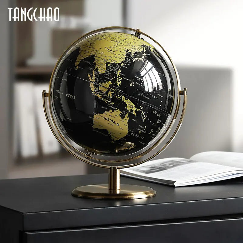 Home Decor World Globe Retro Map Globe Office Decor Accessories Rieworkes