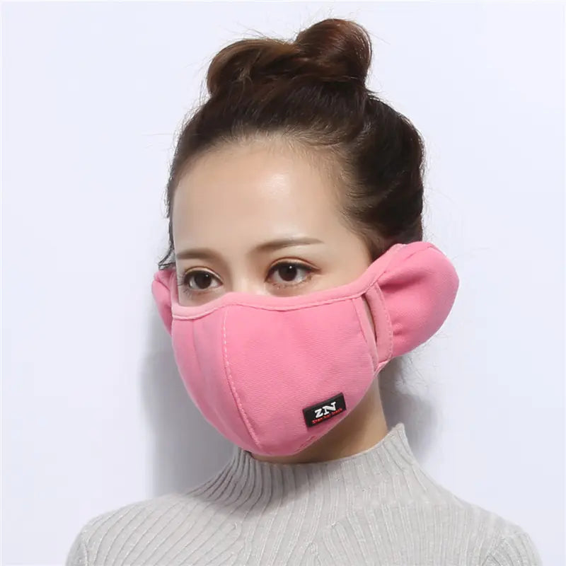 Winter Cycling Ear Cover Mask for Men and Women Mimarta