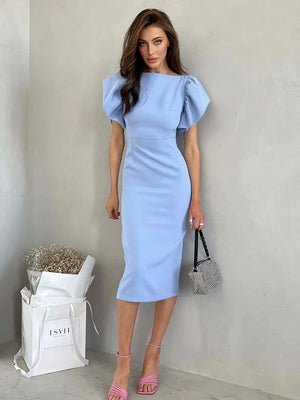 High-Waist Sheath Dress Rieworkes