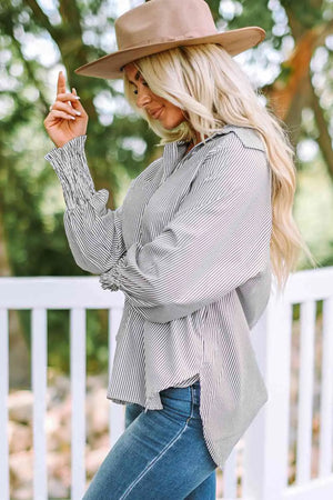 Fernanda Lantern Sleeve Shirt Rieworkes