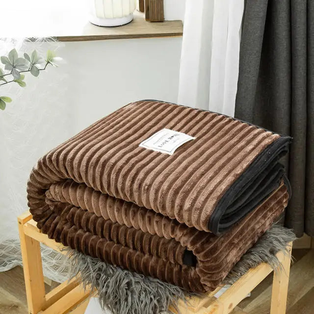 Flannel Throw Blanket Rieworkes