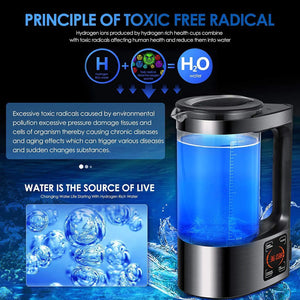 Hydrogen Water Ionizer Machine - Electric Hydrogen Rich Water Machine Rieworkes