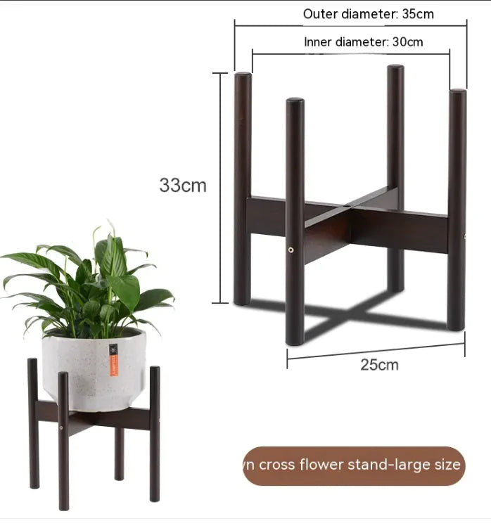 Nordic Cross Flower Pot Stand Rieworkes