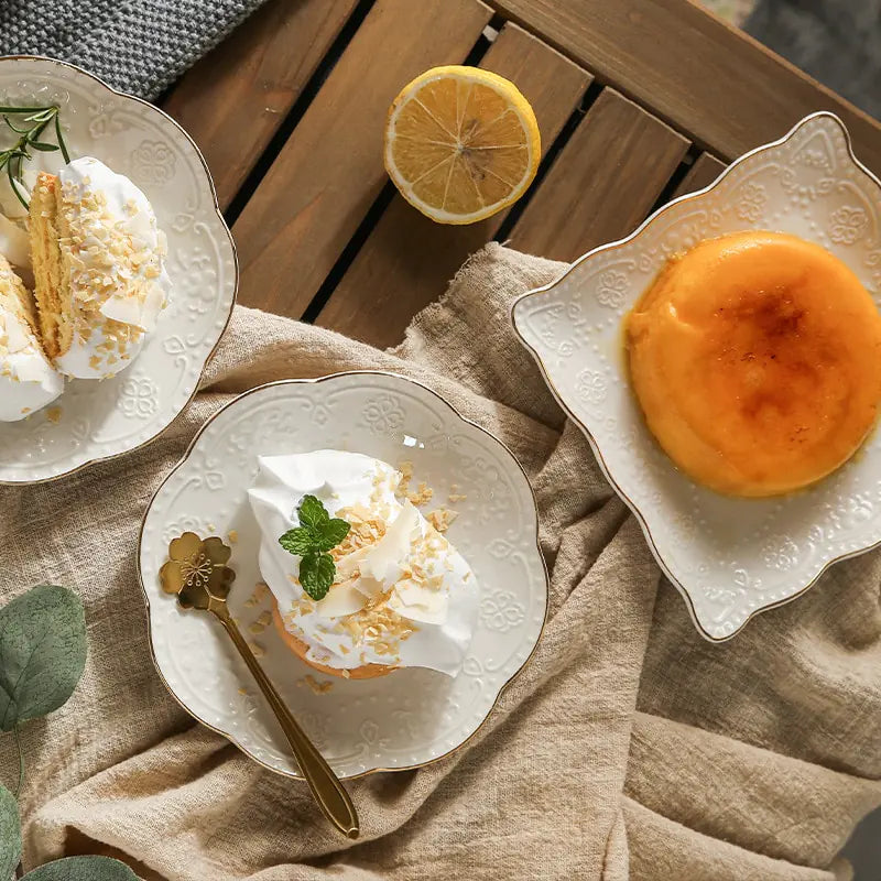 European Luxury Dinner Plates Rieworkes