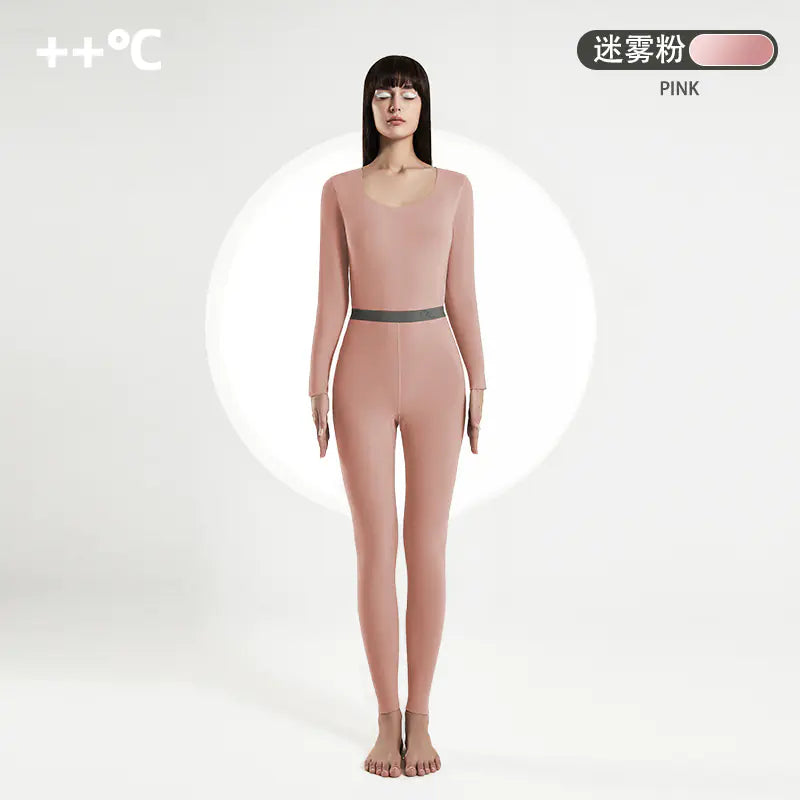 Seamless Thermal Underwear Set for Couples (Winter) Mimarta