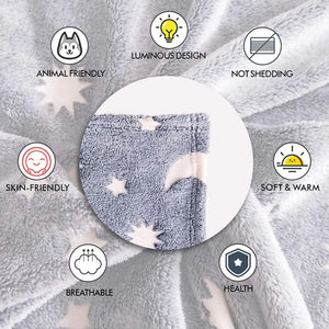 Glow in the Dark Throw Blanket Rieworkes