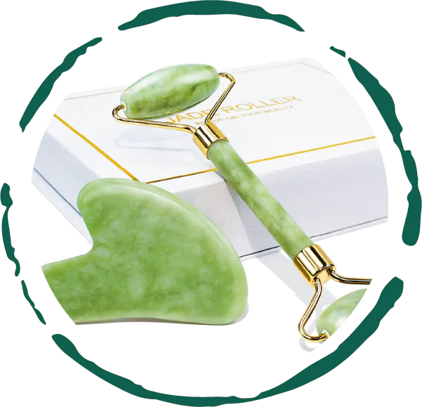 Jade Roller & Gua Sha Gift Box Rieworkes