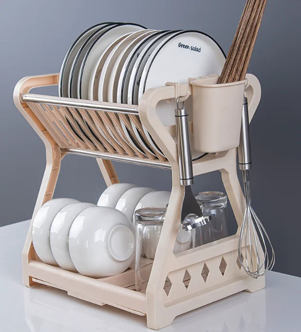 Dish Drainer for Kitchen Plates and Cutlery (Single Piece) Mimarta