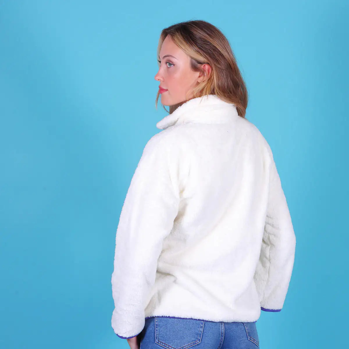 Biggdesign Evil Eye Womens Fleece Jacket Rieworkes