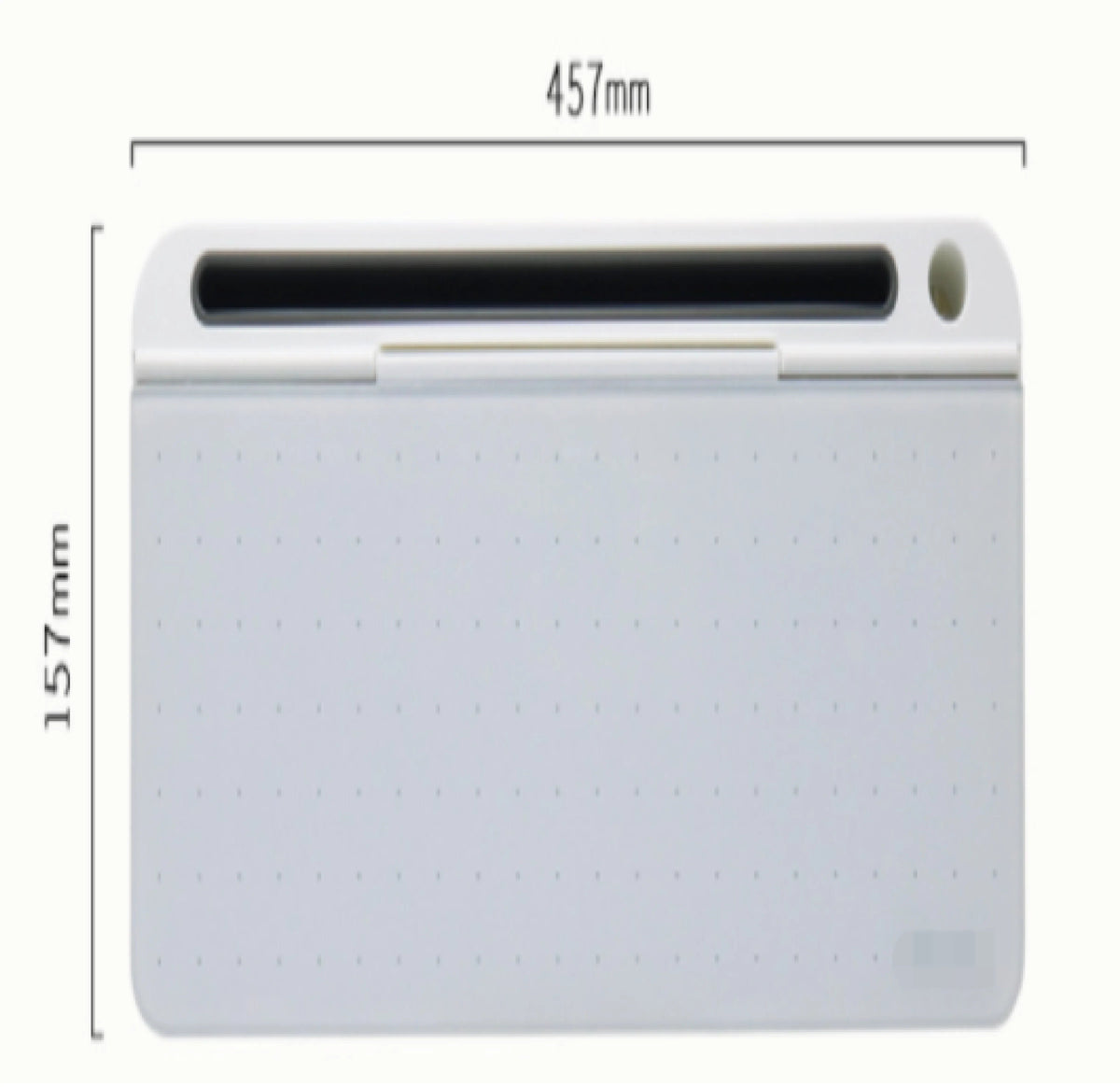 Office Glass Dry Erase Desktop Computer Storage Whiteboard pad Rieworkes