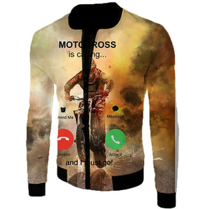 Men's 3D Digital Color Print Flight Jacket Suit Mimarta