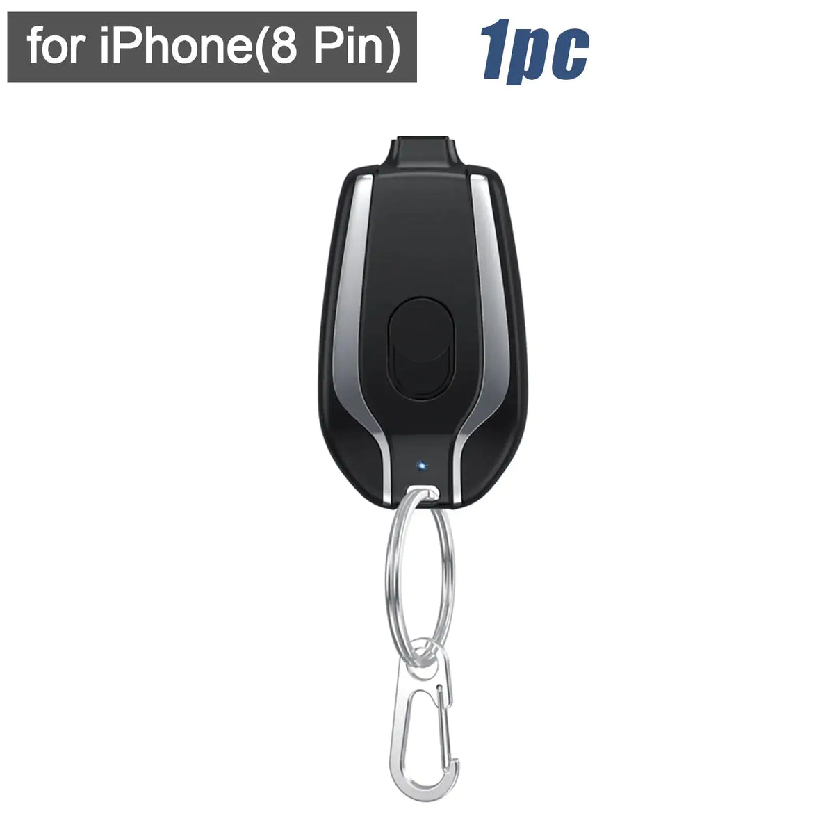 Compact Keychain Emergency Phone Charger Power Bank Rieworkes