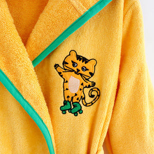 Milk&Moo Skater Cheetah Kids Robe Rieworkes