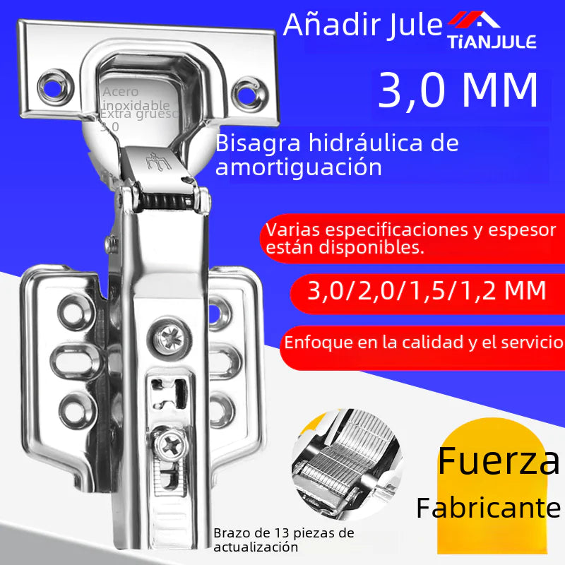 304 Stainless Steel Cabinet Door Hydraulic Hinges Mimarta