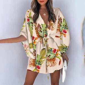 Vestido Mini de Yoga para Mulheres Rieworkes