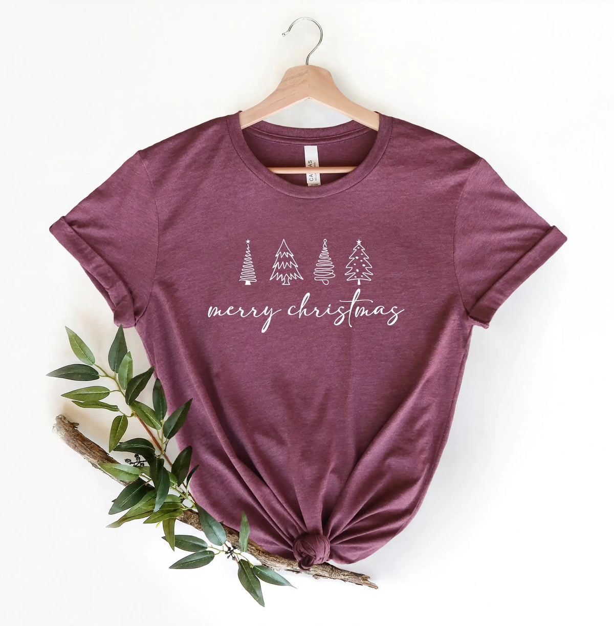 Merry Christmas, Christmas Trees T-Shirt Rieworkes