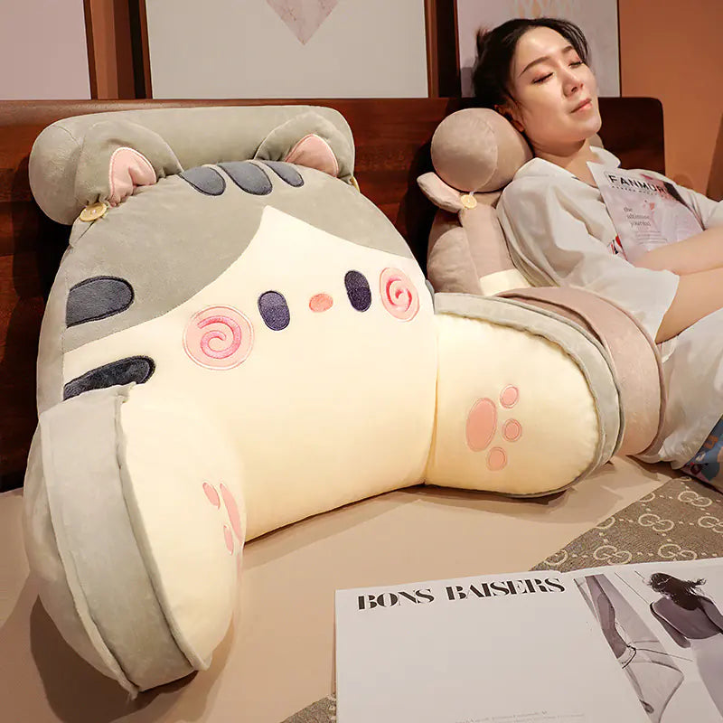 Removable Backrest Cushion for Dorm Sofa and Bed Mimarta