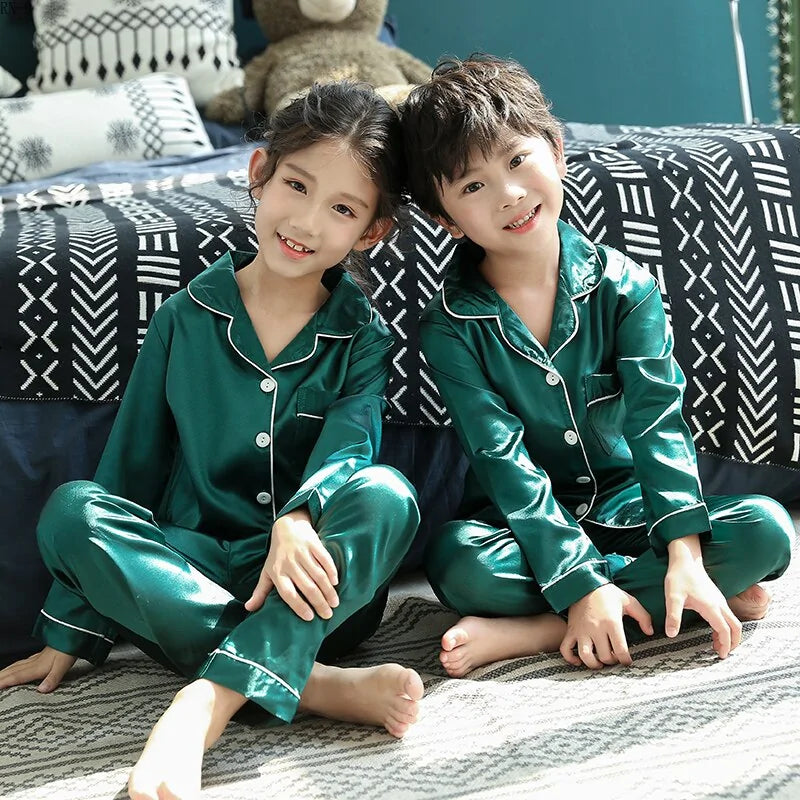 Spring Pajamas Suit For Children Rieworkes