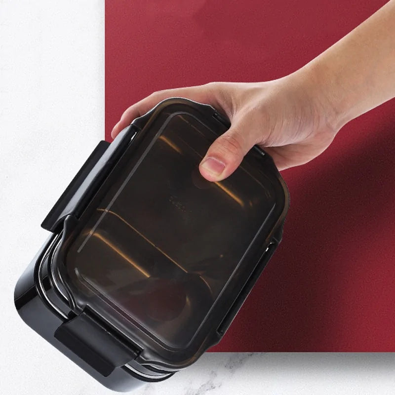 Stainless Steel Two-Layer Lunch Box Rieworkes