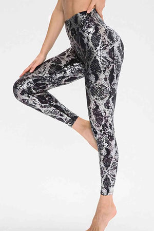 Animal Print Active Pants Rieworkes