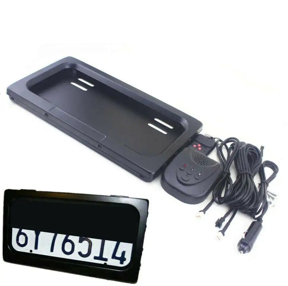 Electric License Plate Holder Rieworkes