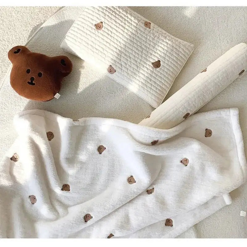 Soft Flannel Baby Blanket for Newborns Rieworkes
