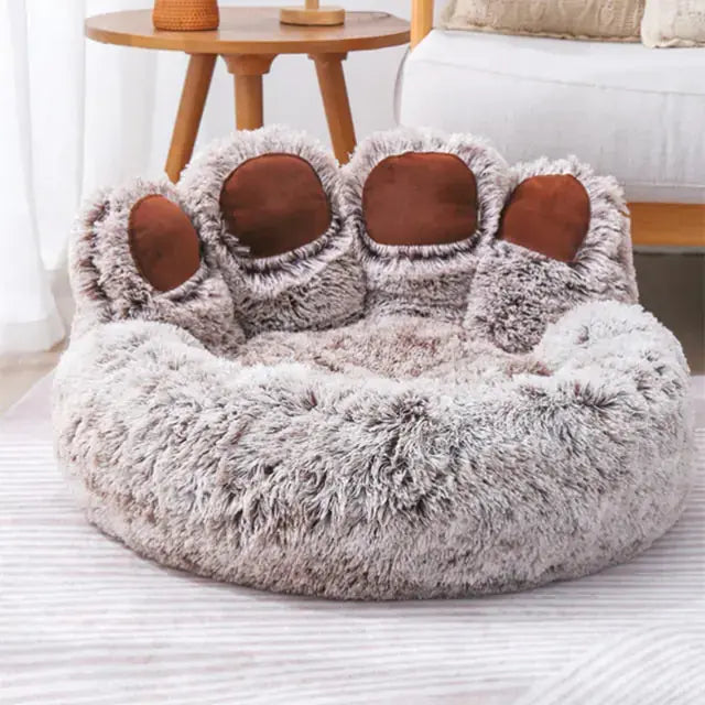Pet Bear Paw Shape House Bed Rieworkes