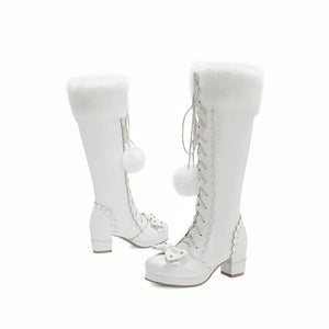 High Boots Winter Warmer Fur Boots Rieworkes