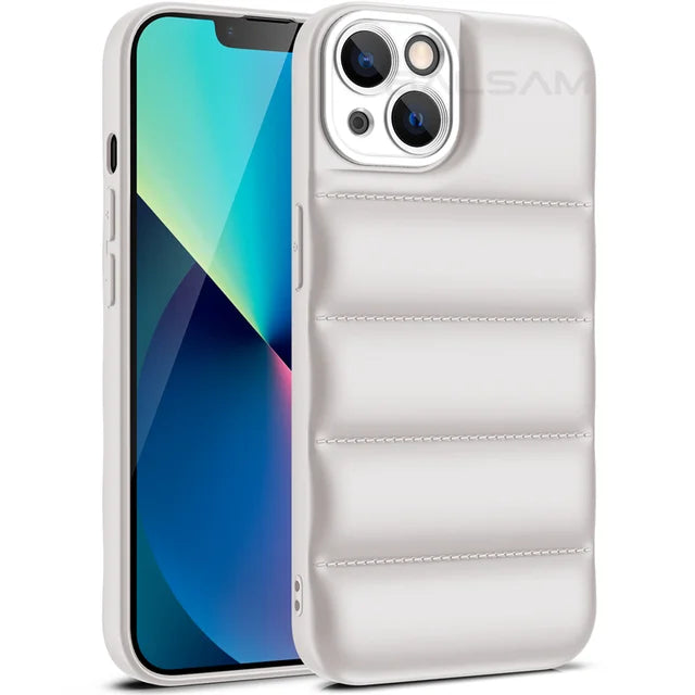 Luxury Down Jacket Phone Case Rieworkes