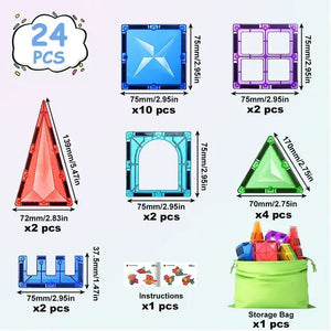 Magnetic Blocks Toys For Kids Rieworkes