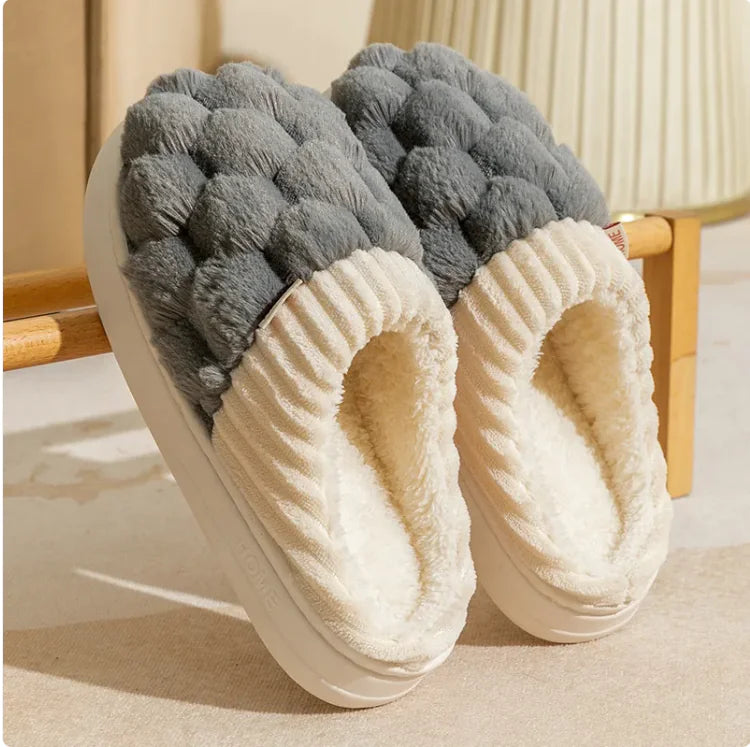 Cozy Cotton Winter Slippers for Women Rieworkes