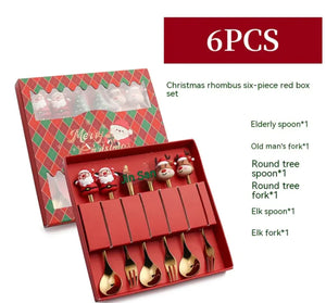 Festive Stainless Steel Christmas Spoon Rieworkes