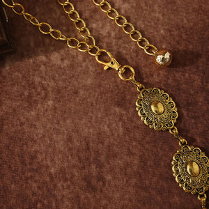 Retro Carved Waist Chain Rieworkes