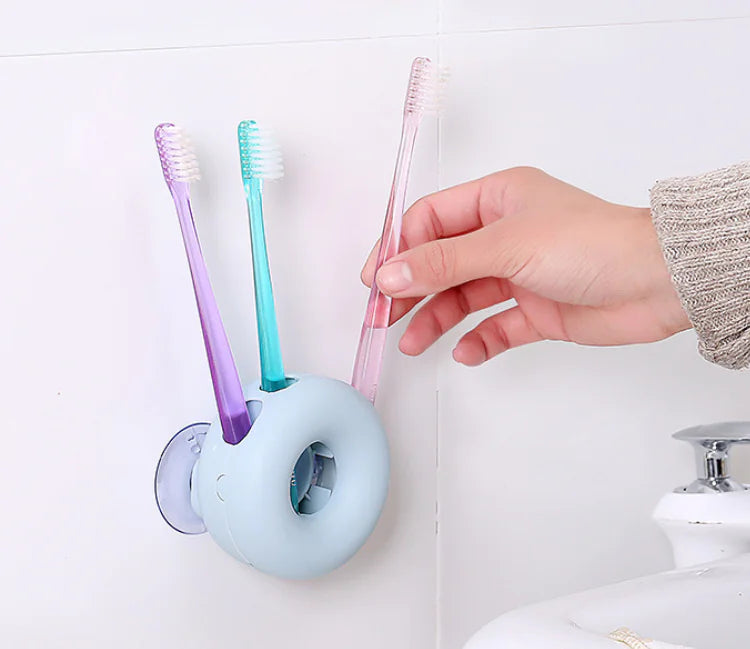 Wall-Mounted Toothbrush Holder for Bathroom Mimarta