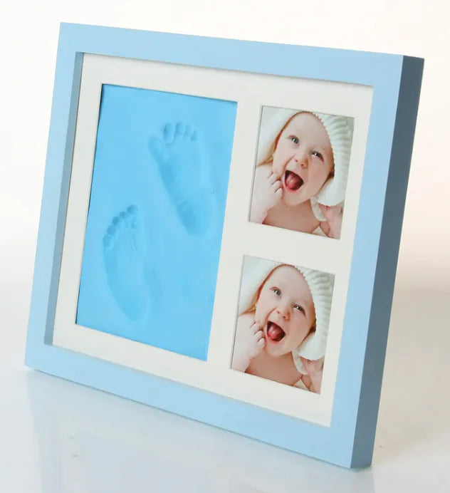Baby Hand &amp; Foot Print Photo Frame Rieworkes