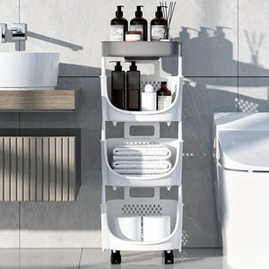 Mobile Storage Cart for Kitchen, Living Room, Bathroom Rieworkes