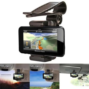 Universal  Car Visor Clip Eye Level Cell Phone Cradle Rieworkes