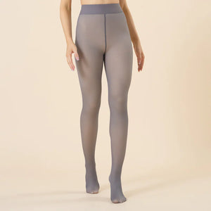 Women's Transparent Pantyhose One line crotch women tights Rieworkes