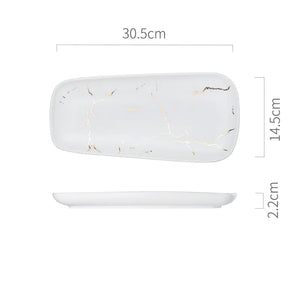 Nordic Style Fish Plate - Creative Ceramic Dish Mimarta