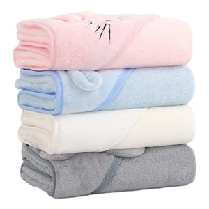 Cartoon Animal Baby Bath Towels Rieworkes