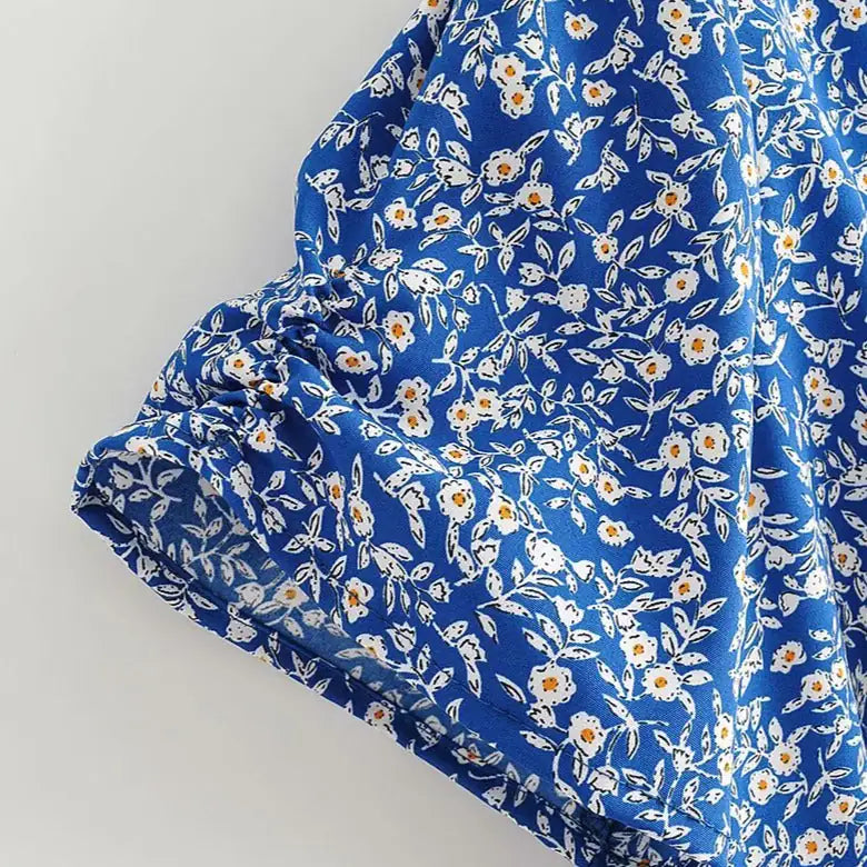 Floral Short Dress Rieworkes