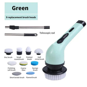 Wireless Multifunctional Cleaning Brush Rieworkes