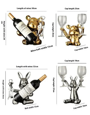 Creative Upscale Living Room Wine Rack Rieworkes