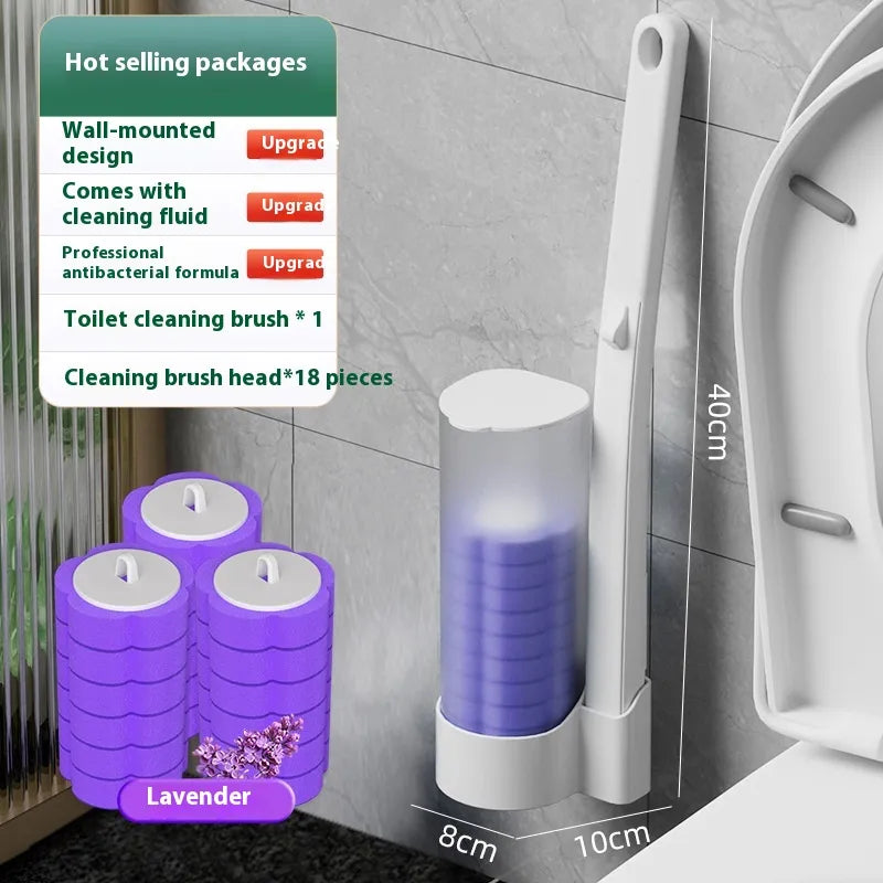 Bathroom Wall-mounted Long Handle Household Cleaning Sets Mimarta