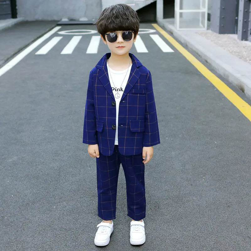 Boys' Stylish Suit Set for Autumn Winter Events Mimarta