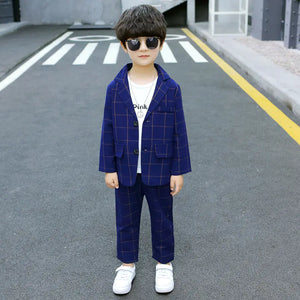Boys' Stylish Suit Set for Autumn Winter Events Mimarta