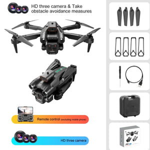 S92 Remote Control Quadcopter with Triple Camera & Optical Flow Positioning Mimarta