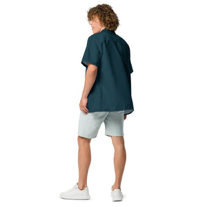 Dark Seas Blue button shirt Rieworkes